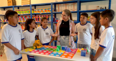 Chapada dos Guimarães investe em laboratório de matemática para alunos da rede municipal