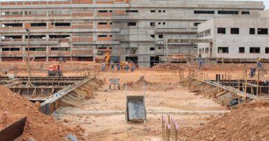 Obras do novo Hospital Júlio Müller estão 80% concluídas