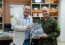 Max Russi recebe Comandante Militar do Oeste para estreitar laços institucionais