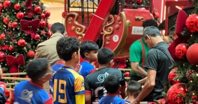 Shopping promove Natal inclusivo e especial para os participantes do projeto “Xás Crianças”, de Cuiabá