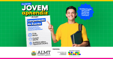 Presidente Max Russi lança programa de Jovem Aprendiz na ALMT