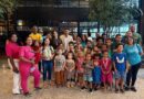Crianças do Projeto Te Amo celebraram o Abril Azul com dia especial em shopping de Cuiabá